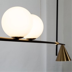 Подвесной светильник с 3 лампами Arte Lamp A7029PL-3BK JACOB под лампы 3xE27 40W