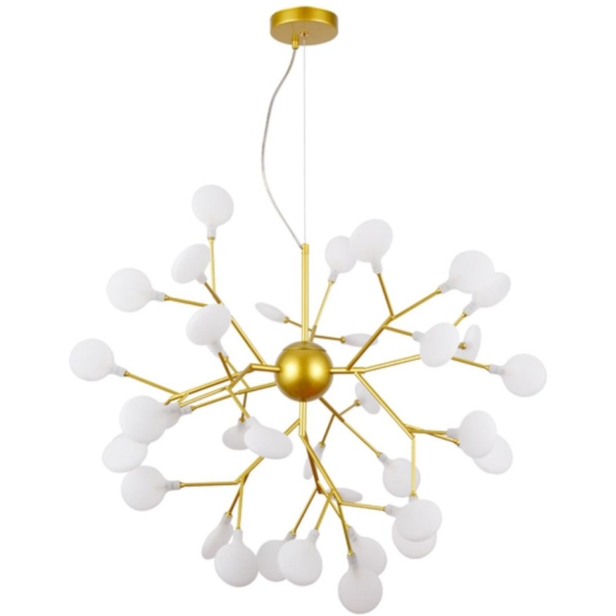 Подвесной светильник Arte Lamp A7274SP-36GO CANDY под лампы G4 3W