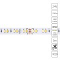 A2414010-01-mix Светодиодная лента 24В 12Вт/м 1000Лм/м 2700К+6000К CRI 90+ 10мм SMD2835 140шт/м 5м IP20