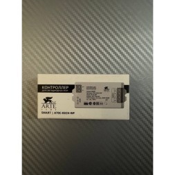Arte Lamp A70C-03CH-WF SMART Контроллер для RGB лент, смена цветов и диммирование по ШИМ 2000гц, макс. нагрузка 12V 180Вт, или 24V 360Вт (пульт A70RC-04CH-BK 2.4GHz, поддержка PUSH DIM, Wi-Fi, Bluetooth 4.0, TUYA Smart Life app, Яндекс Алиса умный дом)