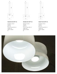 Подвесной светильник Divinare OPAL 5245/33 SP-10