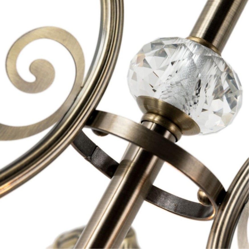 Люстра потолочная Arte Lamp A2702PL-3AB Nicole под лампы 3xE27 60W