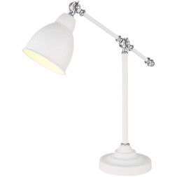 Настольная лампа Arte Lamp A2054LT-1WH BRACCIO под лампу 1xE27 60W