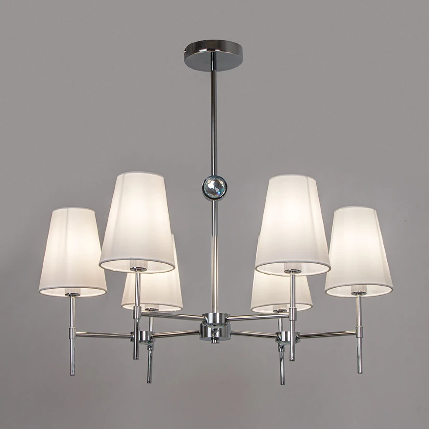 A4104LM-6CC Arte lamp DEBORA Подвесная люстра на штанге на 6 плафонов