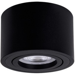 Накладной светильник Arte Lamp UNITO A2260PL-1BK IP44 (только для LED модулей ORE!)