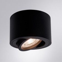 Накладной светильник Arte Lamp UNITO A2260PL-1BK IP44 (только для LED модулей ORE!)