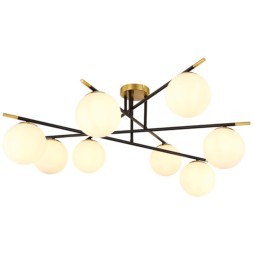 Потолочная люстра Arte Lamp ALCOR A2224PL-8BK