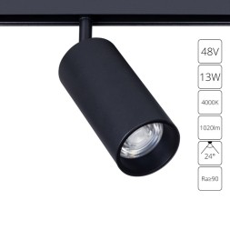 A4631PL-1BK Трековый магнитный светодиодный светильник Arte Lamp Linea 2.0 CRI90+ 4000К 1020Лм 24° 13Вт
