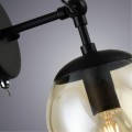 Бра Arte Lamp A1664AP-1BK Bolla под лампу 1xE14 40W