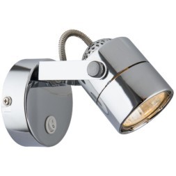 Спот настенный Arte Lamp A1310AP-1CC LENTE под лампу 1xGU10 50W