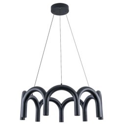 Подвесная люстра Arte Lamp WARHOL A3258LM-45BK