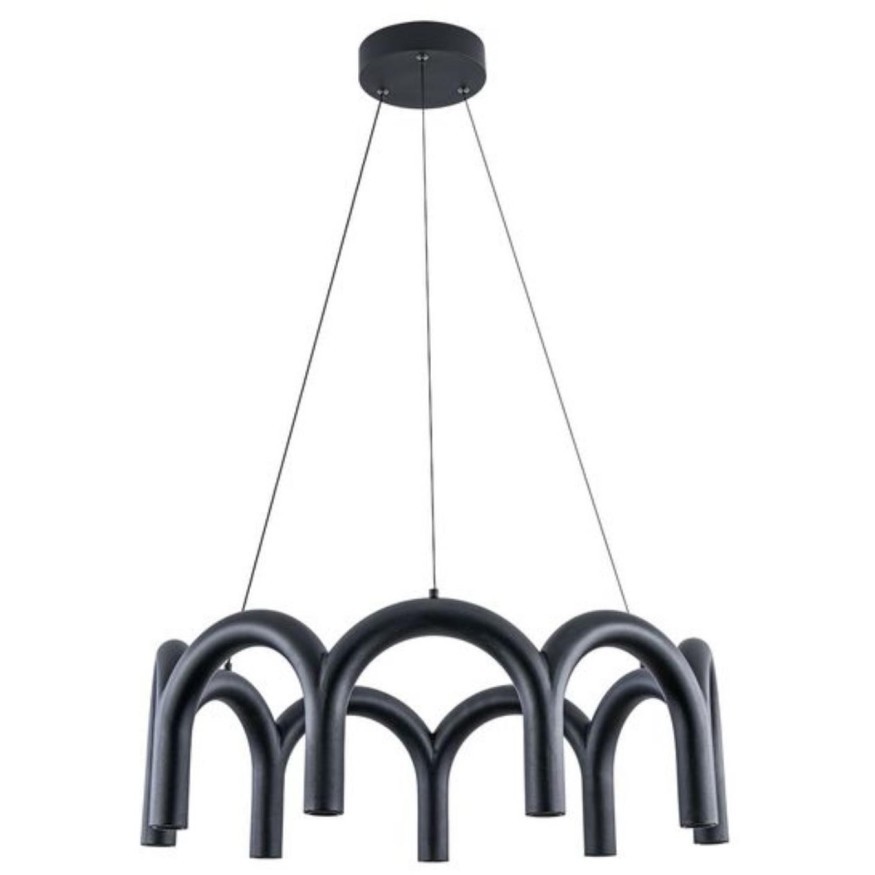 Подвесная люстра Arte Lamp WARHOL A3258LM-45BK