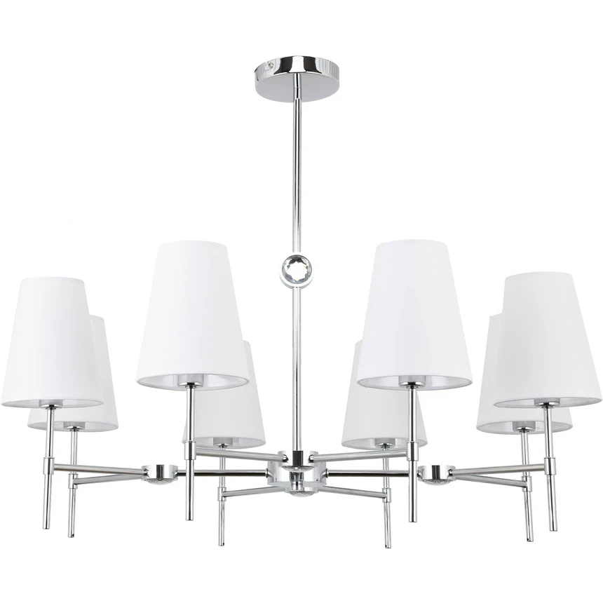 A4104LM-8CC Arte lamp DEBORA Подвесная люстра на штанге на 8 плафонов