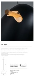 Подвесной светильник Divinare PLATEA 5085/33 SP-1