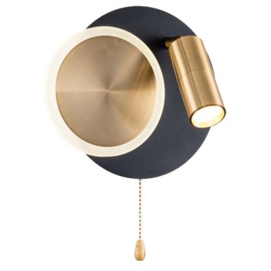 Настенный светильники Arte Lamp SYRMA A2213AP-2BK