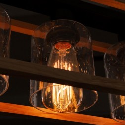 Подвесной светильник Arte Lamp A7025SP-4BK DUBLIN под лампы 4xE27 60W