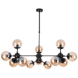 Люстра паук Arte Lamp A1664SP-12BK Bolla под лампы 12xE14 40W