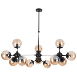 Люстра паук Arte Lamp A1664SP-12BK Bolla под лампы 12xE14 40W