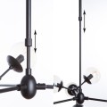 Люстра паук Arte Lamp A1664SP-12BK Bolla под лампы 12xE14 40W