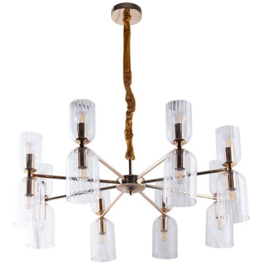Подвесная люстра Arte Lamp CHARM A1623LM-16GO