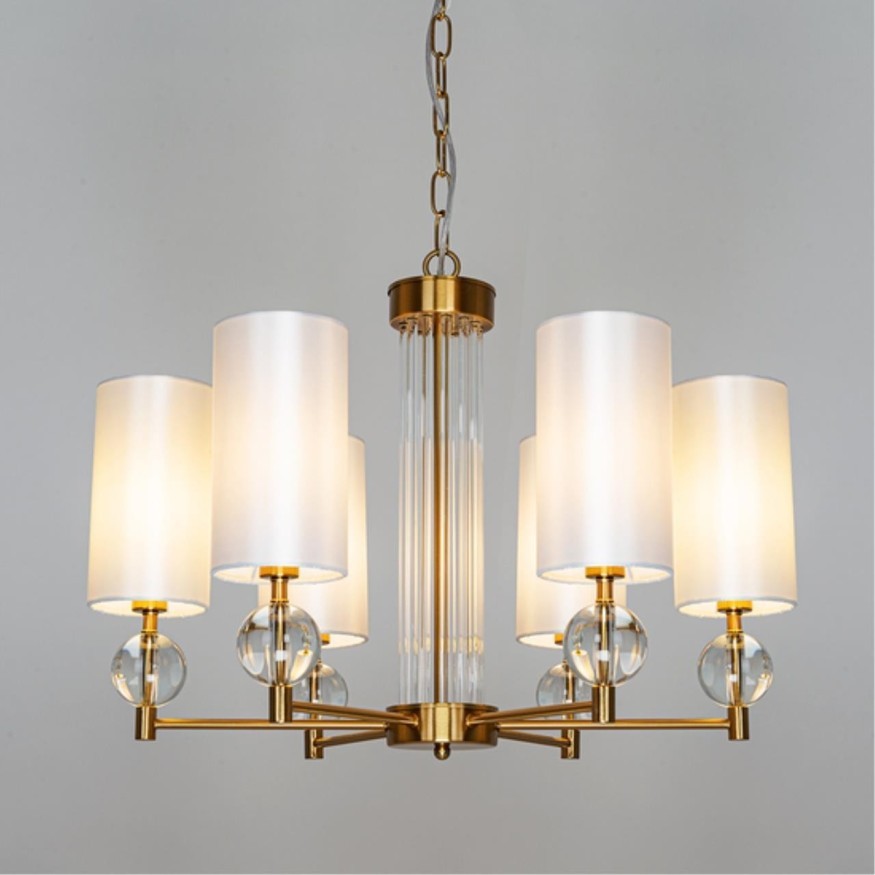 Люстра подвесная Arte Lamp A4027LM-6PB MATAR под лампы 6xE14 40W