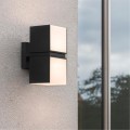 Уличный настенный светильник Arte lamp BELGRADE A5193AL-2BK