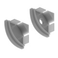 Arte Lamp SURFACE A161605E  Комплект из 2 серых торцевых заглушек для накладного углового профиля A161605S и A161606S