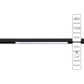 A4633PL-1BK Трековый магнитный светодиодный светильник Arte Lamp Linea 2.0 CRI90+ 4000К 950Лм 120° 15Вт