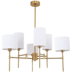 A4108LM-6PB Arte lamp DEBORA Подвесная люстра на штанге на 6 плафонов
