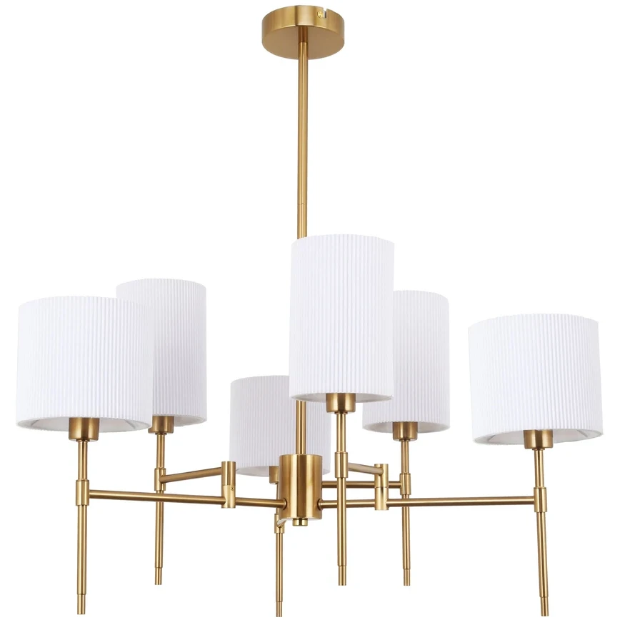 A4108LM-6PB Arte lamp DEBORA Подвесная люстра на штанге на 6 плафонов