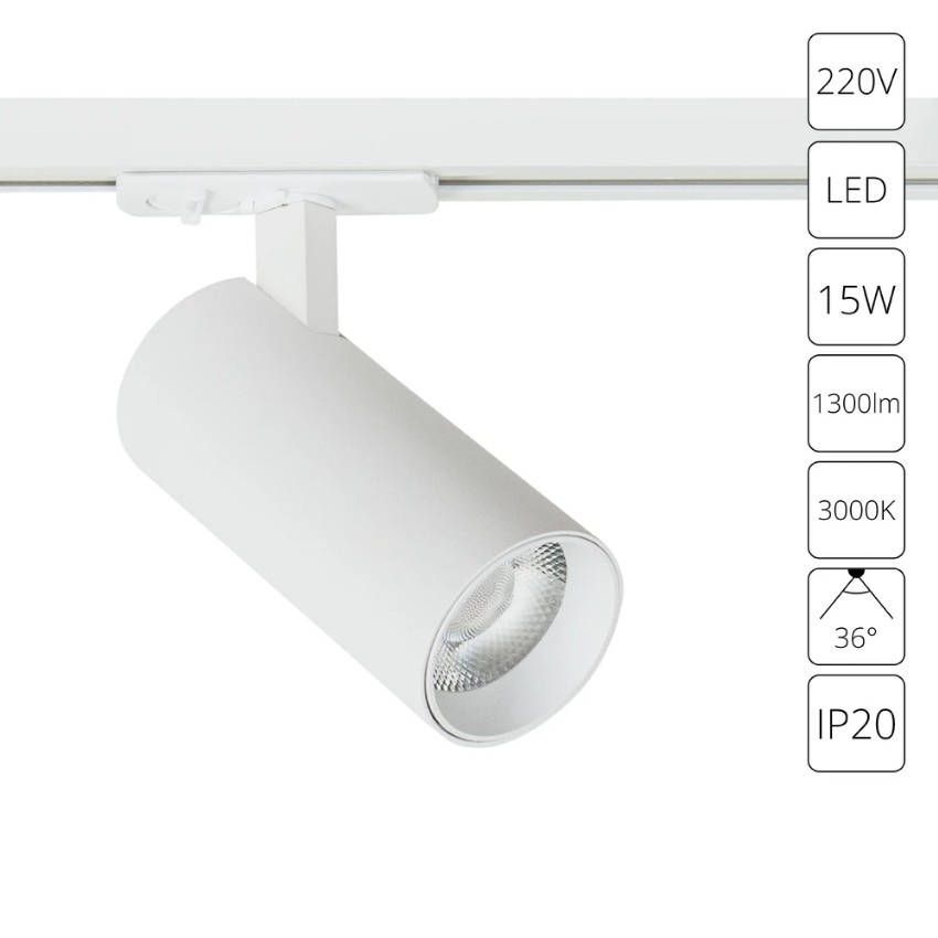 Трековый светильник Arte Lamp BENE A1936PL-1WH