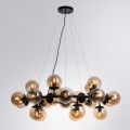 Люстра паук Arte Lamp A1664SP-25BK Bolla под лампы E14 40W
