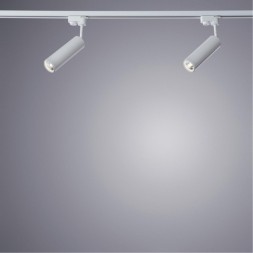Однофазный двужильный светодиодный трековый светильник Arte Lamp A1412PL-1WH PERISCOPIO 4000К 720Лм CRI85+ 25° 12Вт