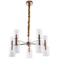 Подвесная люстра Arte Lamp CHARM A1623LM-10GO