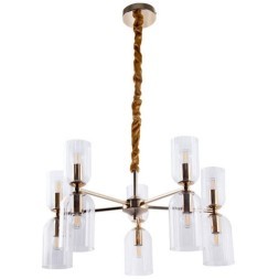 Подвесная люстра Arte Lamp CHARM A1623LM-10GO