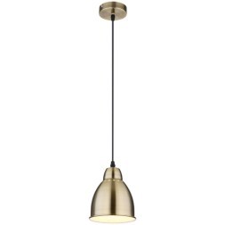 Подвесной светильник с 1 плафоном Arte Lamp A2054SP-1AB BRACCIO под лампу 1xE27 60W