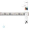 Arte Lamp A2406012-05-RGB4K Светодиодная лента влагозащищенная RGB+4000K, длина 5м, ширина 12 мм, SMD5050 14,4Вт/м (на канал 3,6Вт/м) 590Лм/м (R:75Лм G:190 B:45 W: 280) 120° CRI90+ IP65 24В, кратность резки 100мм, -20°...+45°C