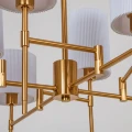 A4108LM-8PB Arte lamp DEBORA Подвесная люстра на штанге на 8 плафонов