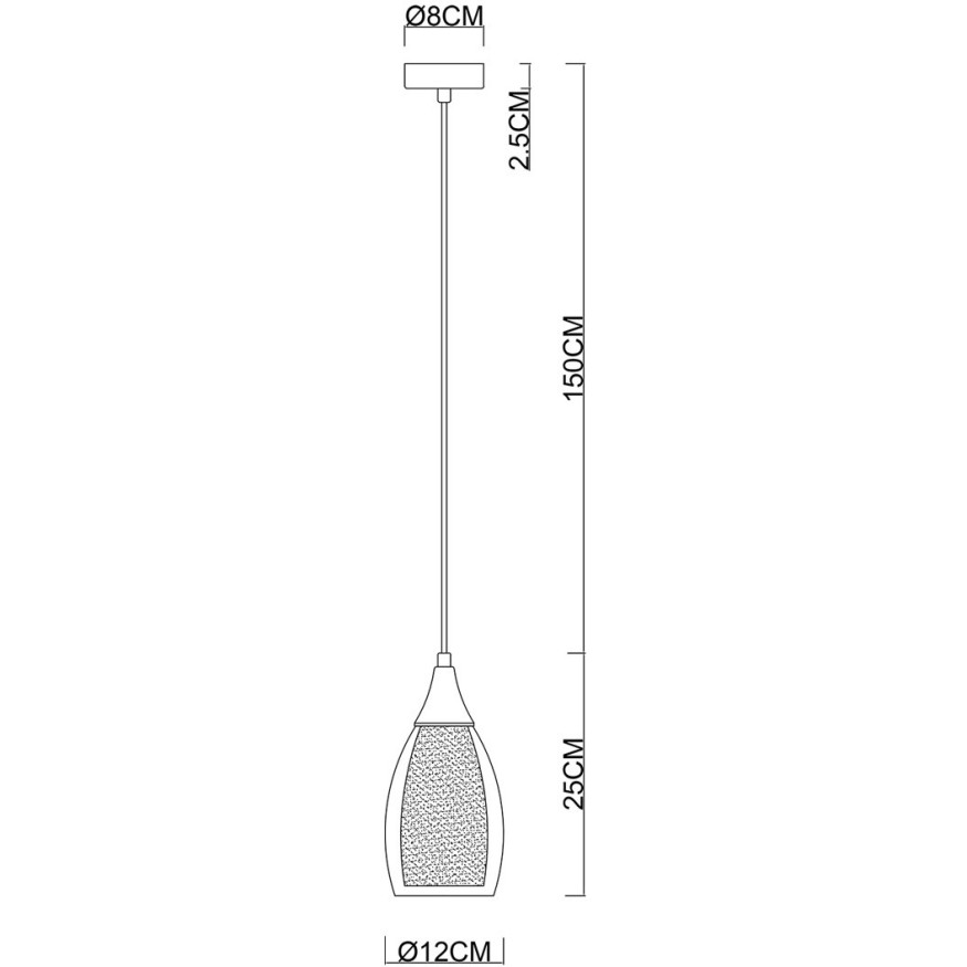 Подвесной светильник Arte Lamp BARRY A7951SP-1GO