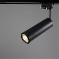 Однофазный двужильный светодиодный трековый светильник Arte Lamp A1412PL-1BK PERISCOPIO 4000К 720Лм CRI85+ 25° 12Вт