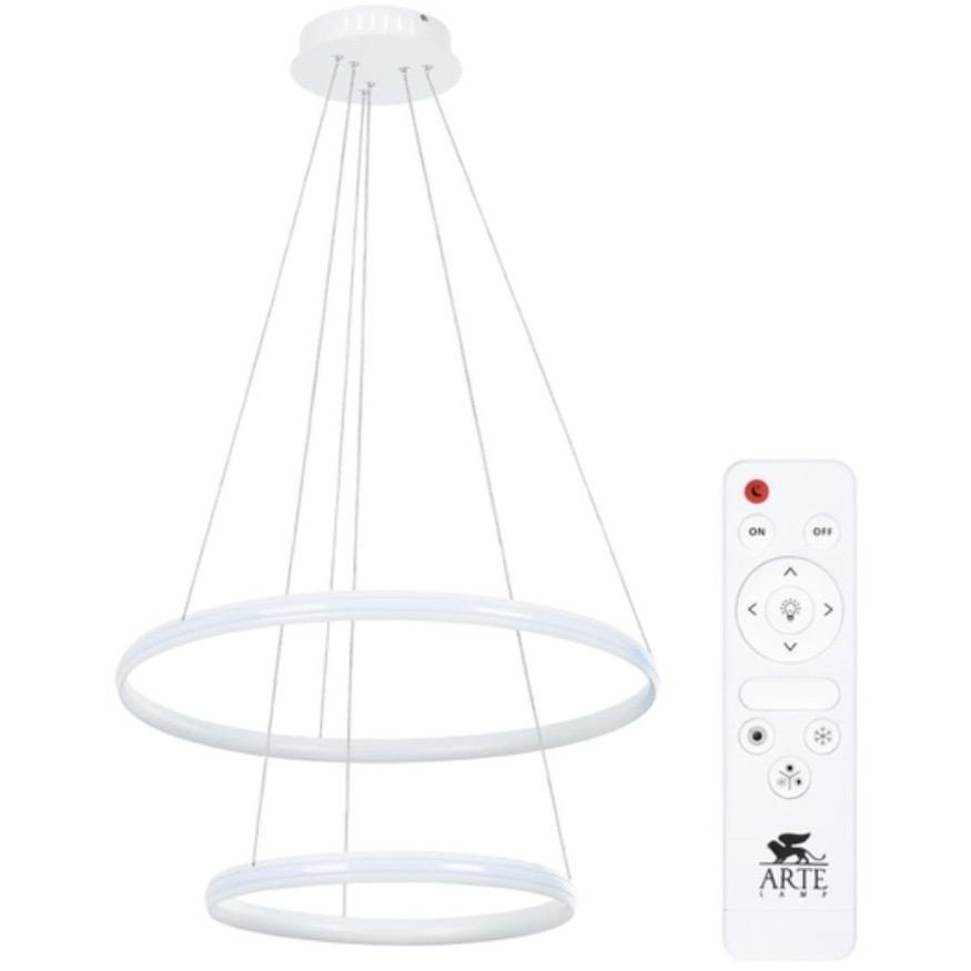 Подвесная люстра Arte Lamp MERIDIANA A2198SP-2WH