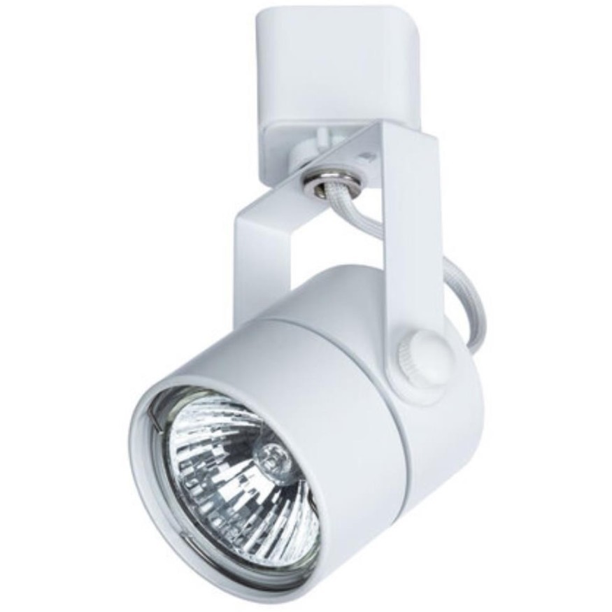 Однофазный двужильный трековый светильник Arte Lamp A1310PL-1WH LENTE под сменную лампу GU10