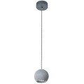 Подвесной светильник Arte Lamp A4323SP-1GY BENDER под лампу 1xGU10 50W