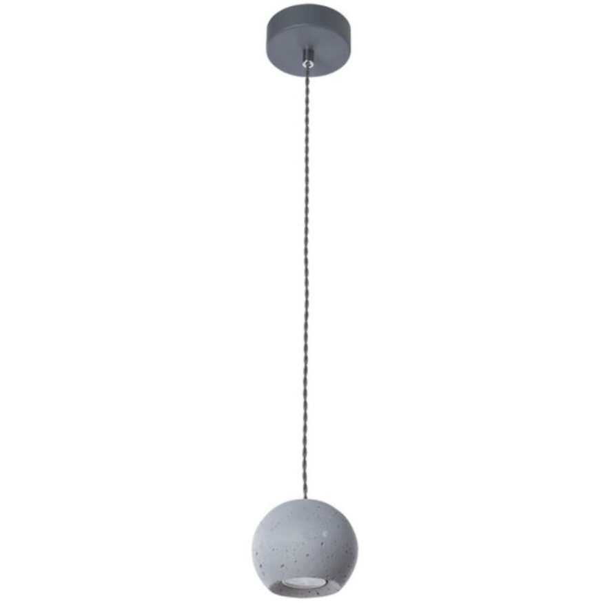 Подвесной светильник Arte Lamp A4323SP-1GY BENDER под лампу 1xGU10 50W