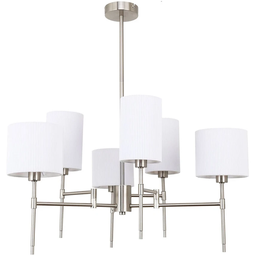 A4108LM-6SS Arte lamp DEBORA Подвесная люстра на штанге на 6 плафонов