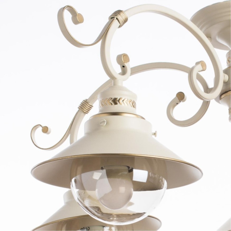 Потолочная люстра Arte Lamp GRAZIOSO A4577PL-5WG