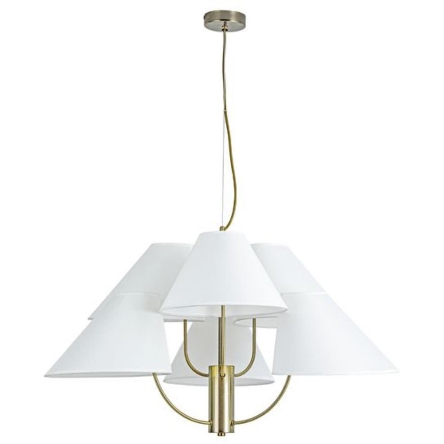 Подвесная люстра Arte Lamp RONDO A4086LM-6AB