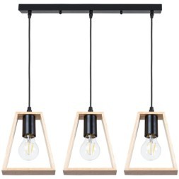 Подвесной светильник с 3 лампами Arte Lamp A8030SP-3BK BRUSSELS под лампы 3xE27 60W