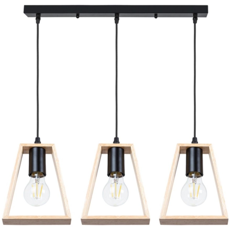 Подвесной светильник с 3 лампами Arte Lamp A8030SP-3BK BRUSSELS под лампы 3xE27 60W