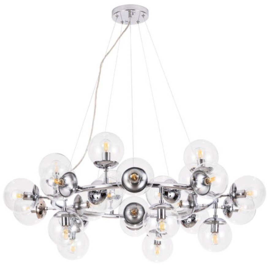 Люстра паук Arte Lamp A1664SP-25CC Bolla под лампы E14 40W